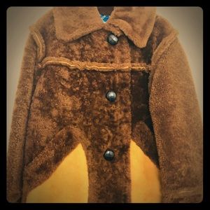 Coach Shearling Coat With Lining (“Toffee”)